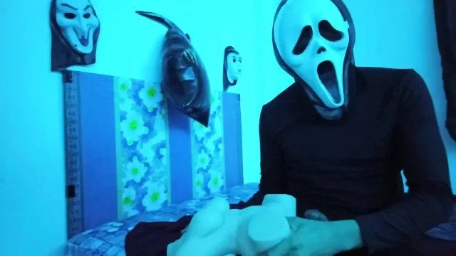 Big Latin cock fucking my doll