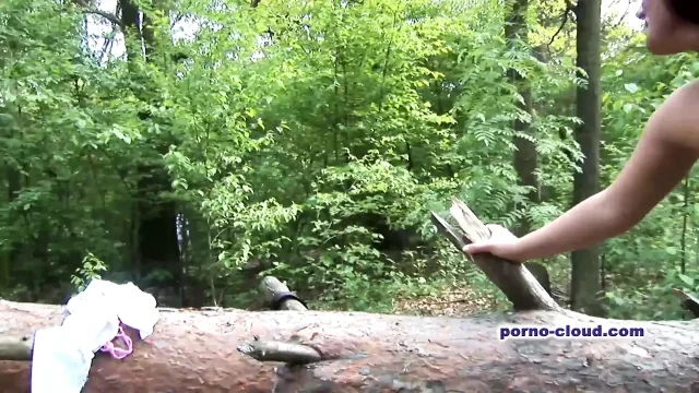 Outdoor cum into my stepsister