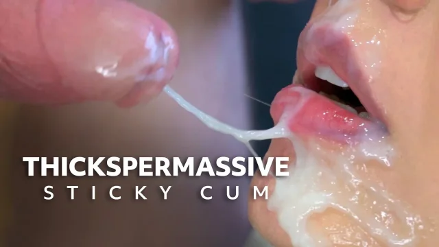 Close-up Sticky So good to cum this like this