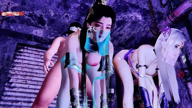 Booty Render from Another World- 3D Animation Hentai