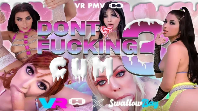 Don't Fucking Cum 3 - Pmv Blowjob and Cowgirl VR Compilation
