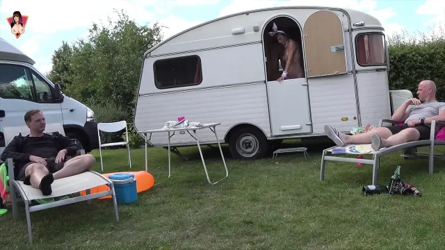 Belgiums Filthiest Campsite an outdoor threesome