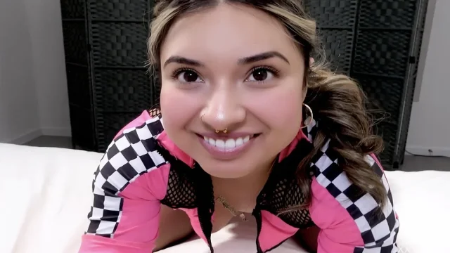 Petite Chunky Cutie Eats Anal Creampie
