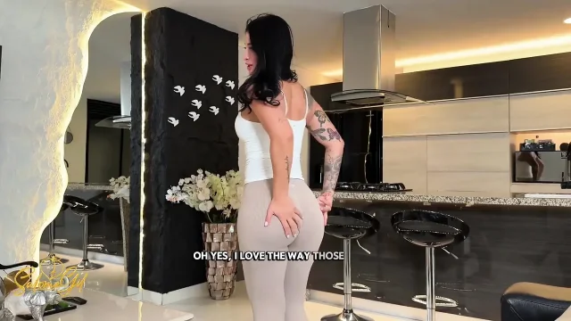 MILF - My Sexy Stepmom Caught Me Peeking at Her and She Gives Me a Real Sex Lesson
