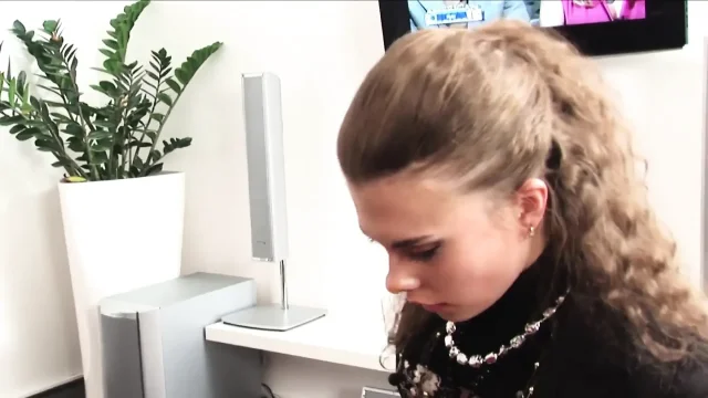 Sexy young girl fucked in the ass by a mature man