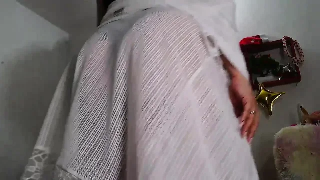 Anal and pussy masturbation with dildo up to big squirt in front of the webcam