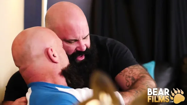 BEARFILMS Hairy Bears Jayson West And Victor West Raw Breed