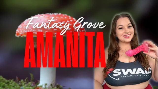 FANTASY GROVE AMANITA REVIEW - CUTE MUSHROOM FANTASY DILDO - SYDNEY SCREAMS