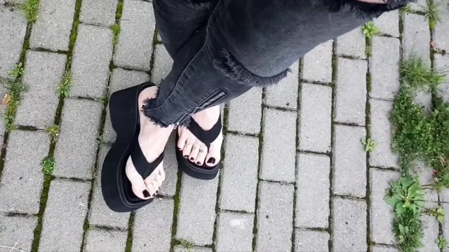look at my feet