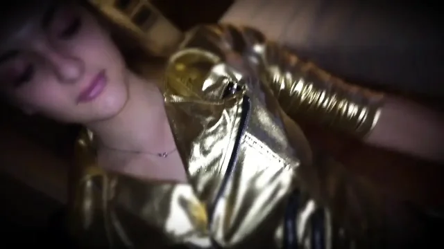 Stoyca in a gold suite part 2