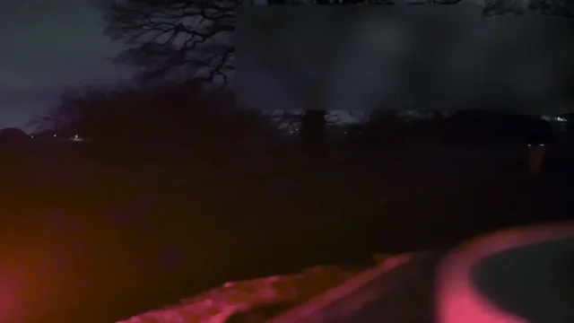 Naked and jerking in the road