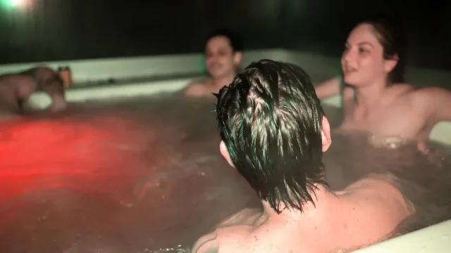 Jacuzzi Orgy Hot Foursome with Yael Stc Keila Bassi and El Nono - Knock Knock Club