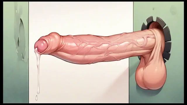 Futanari Muscle Growth World Femboy Hentai Game Ep 5 Futa Giant Cock Sucking in Gloryhole
