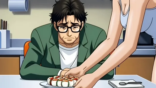 The story of the Cuckold Sweet Wife Cheated On With Big Black Cock Hentai Cartoon