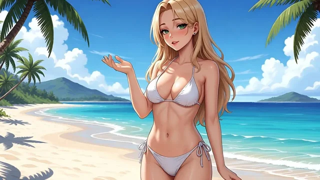 Caribbean Valentine Getaway Anime Hentai POV