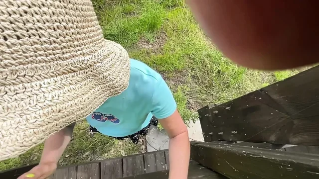 Outside I sucked a stranger and he fucked me