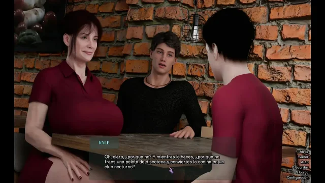 STEPMOTHER IN VERY HOT PIZZERIA