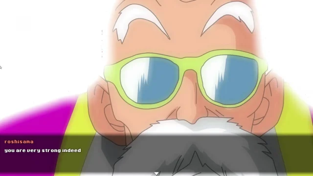 Super slutz tournament - Roshi fucking the big tits of Android 21