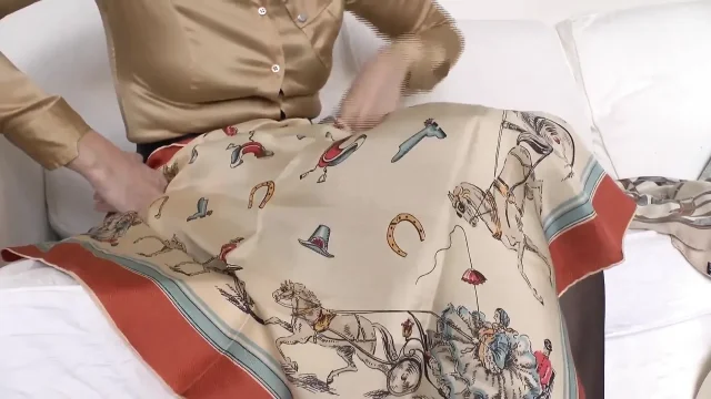 Cum on Stepmother Silk Scarf Lady Victoria Valente