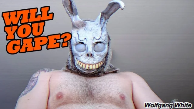 MASKED MAN POUNDS YOU - Scary Bunny Halloween BottomPOV ASMR Pounding