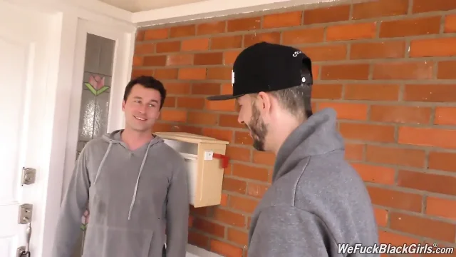 Ebony Ivory Logan interracial threesome