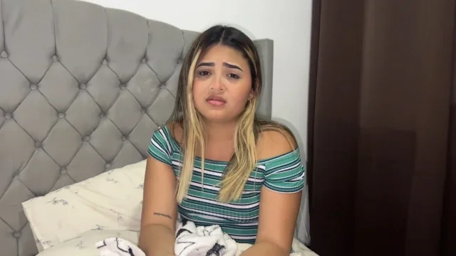 I found out that my stepsister is an online slut And now you must do what is