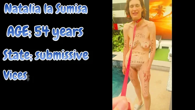 Natalia the mature Spanish woman on a strap fucked in the ass
