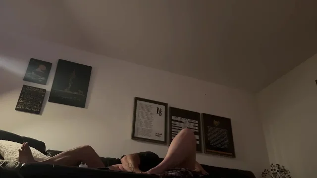 Homemade real couple - wife licked to orgasm then fucked in front of the window