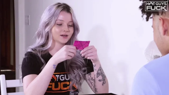 Hot Couple Ice Breaker Game Leads to Hardcore Fuck