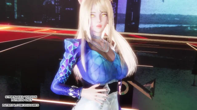 MMD KDA Ill Show You Ahri Hot Kpop Dance League of Legends Uncensored Hentai