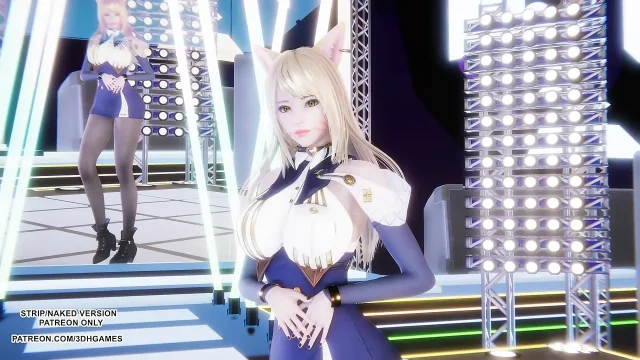 MMD T-ara - So Crazy Ahri Hot Kpop Dance League of Legends Uncensored Hentai