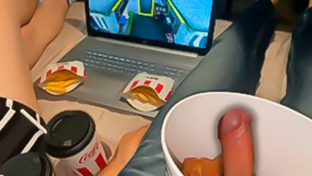 KFC bucket with a surprise inside Stepsister liked it