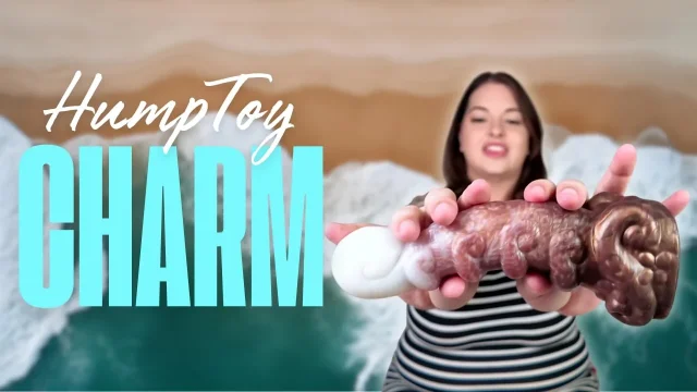 HUMPTOY CHARM DILDO REVIEW BODY SAFE SILICONE NON PHALLIC SUCTION CUP DILDO SYDNEY SCREAMS