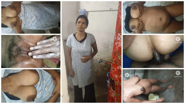 Season 83 After bathing husband fuck my pussy with finger