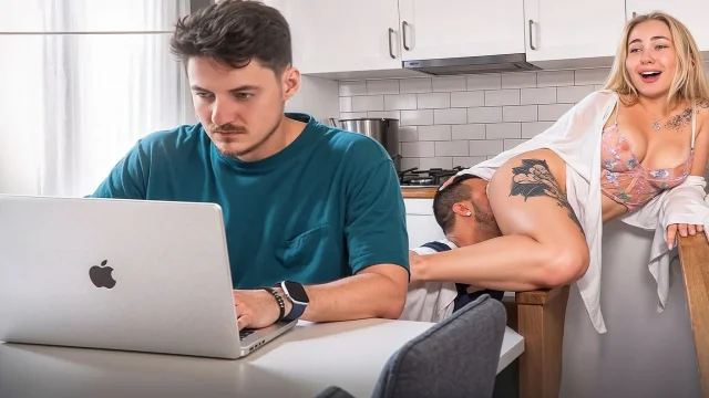 Husband Is Out Time to Fuck a Stranger Plumber