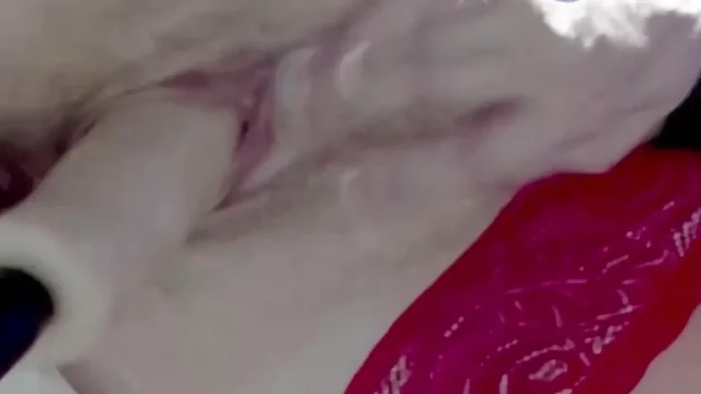 Very Wet Pussy Close-up Vibrator on Clit Fuck Pussy Sex Machine