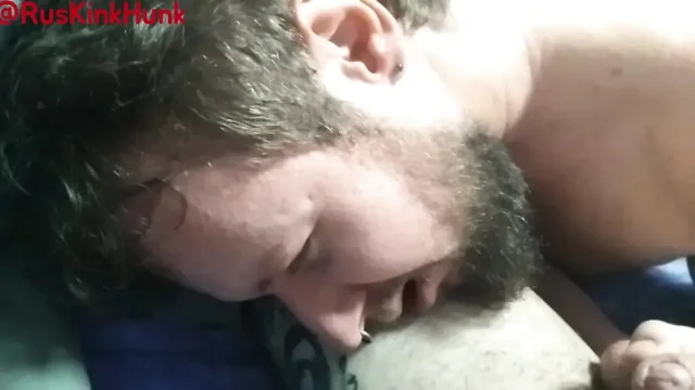 A Hefty Hairy Bear Loads Me with Cum Several Times and Then Fists Me