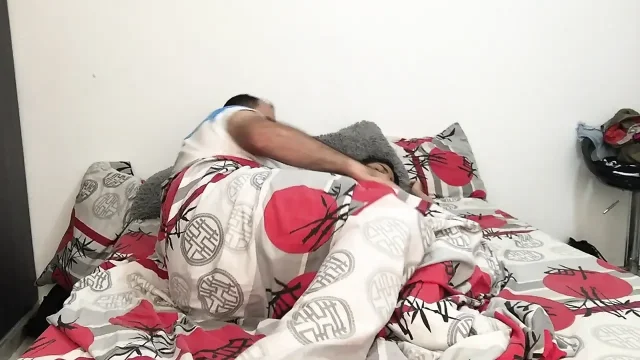 give my husband dick blowjob and we make horny video