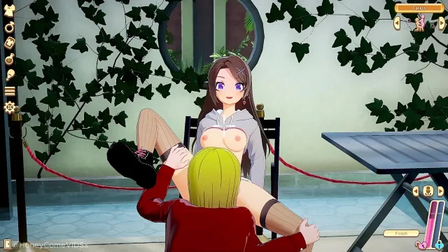 HoneyCome - Momo story part 1 - Custom Character - First meeting and oral - Uncensored