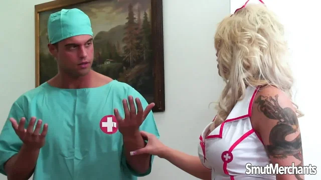 Busty Nurse Brooke Haven Is Having a Busy Day at The Clinic