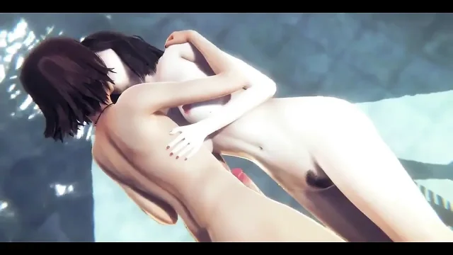 Hentai 3D Uncensored - Couple Having Sex in Spa - Japanese Asian Manga Anime
