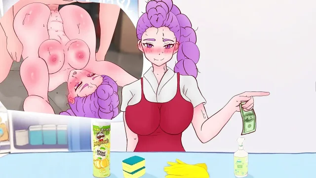 Jinu wanted to buy a homemade vagina made of gloves and sponges but Rumi fucked