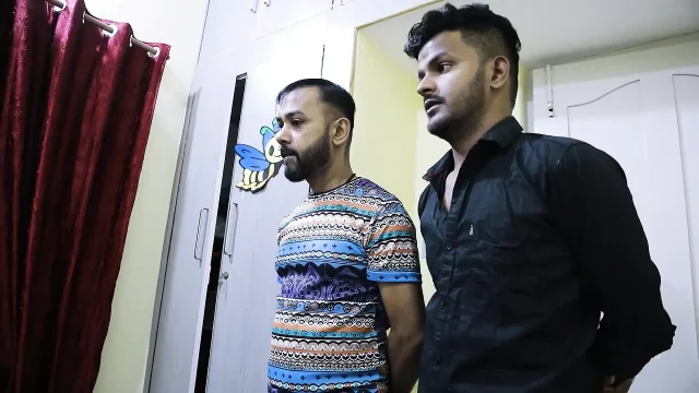 A LADY BOSS FUCKED HER TWO SERVANT HARDLY BECAUSE THEY CREATE A MISTAKE IN JOB