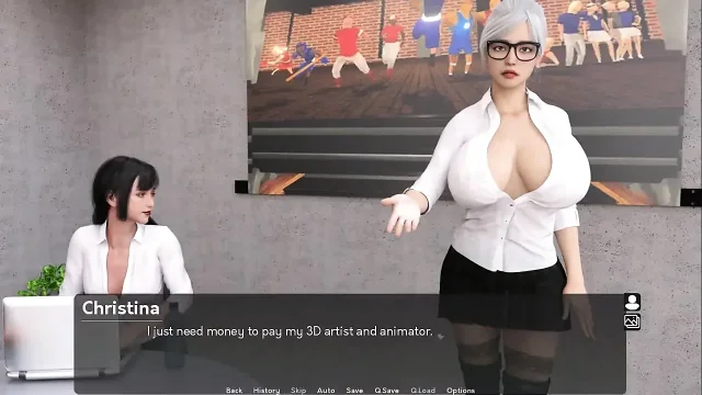 Pantyhoes very big tits ep 3