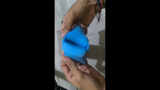 Crafting a sex toy at home and then using it when feeling horny