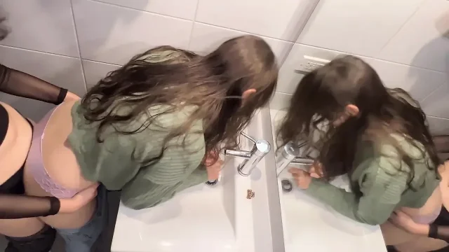 Two big ass college girls fuck non-stop