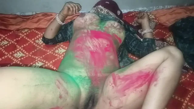 Holi spacial Holi par bhabhi ki chudayi kari