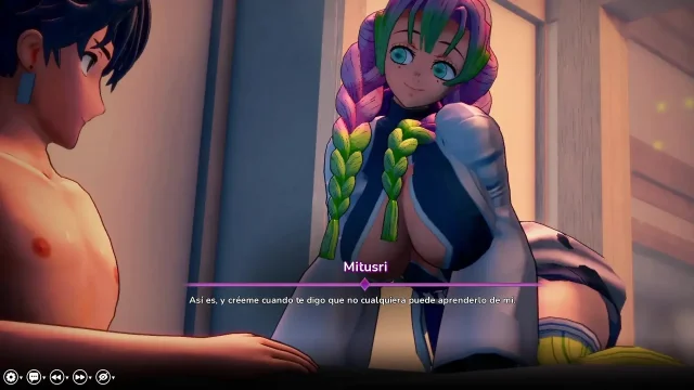 My Hentai Fantasy - Flirting With Beautiful Mitsuri Kanroji From Demon Slayer