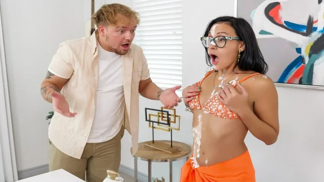 I Fucked My Stepmommy's Face Until She Was Glazed with Cum