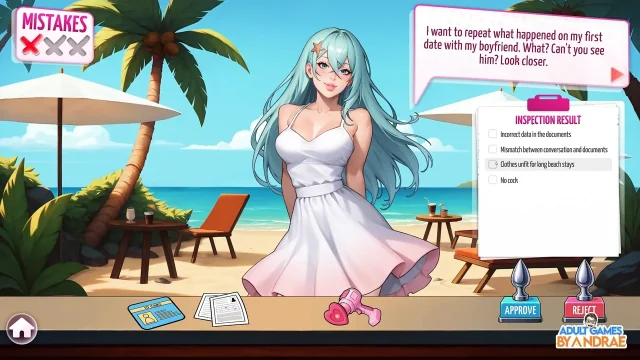 Ep2 Day 2 Beach Activities - Futa Zone Lewd Control